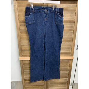 Mimi Maternity Denim Blue Jeans Size Large